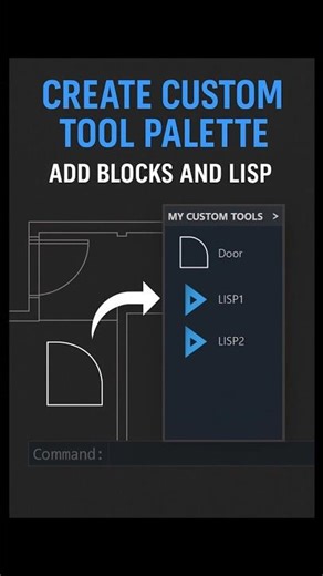 Organize Your AutoCAD Workflow Like a Pro #AutoCAD #CustomTools