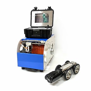 [Hot Item] 1080P Resolution Auto Focusing Wheeled CCTV Pipeline Inspection Robot Camera