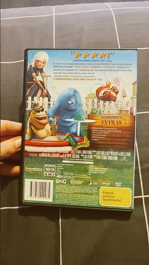 Monsters Vs Aliens DVD overview