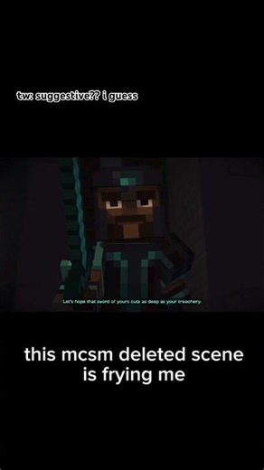 that one mcsm deleted scene but slightly edited