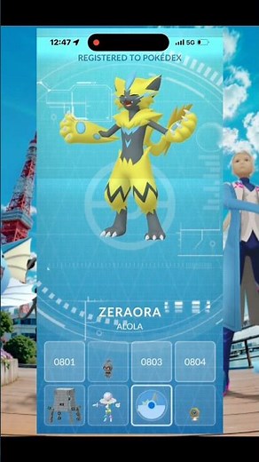 [Pokémon GO] 東京捷拉奧拉登場！Zeraora’s Debut In GO Fest Tokyo! ゼラオラがGO Fest Tokyoに初登場！ #pokemongo #ポケモンgo