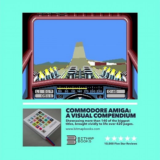 Stunt Car Racer - Featured in our book - Commodore Amiga: a visual compendium