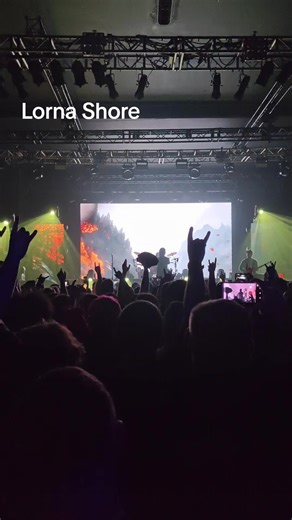 Lorna Shore — dark symphony and crushing heaviness 💀🔥 Sounds like the gates of hell opening. #LornaShore #deathcore #symphonicdeathcore #extrememetal #metalconcert