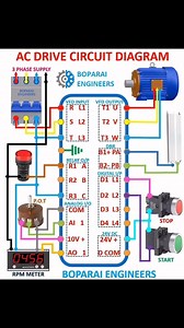 29K views · 159 reactions | AC Drive Circuit Diagram  #VFD #automation #industrial | Boparai Engineers | Facebook