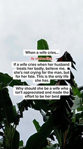 When a wife cries...☺ #quotes | Mahadika