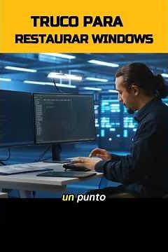 TRUCO PARA RESTAURAR WINDOWS SIN PERDER NADA #windowstips