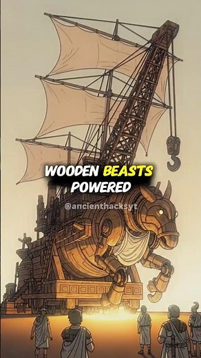 The Ancient Machines That Built the Roman Empire 🔱 | Lost Engineering Secrets #shorts