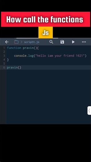 functions in javascript basics