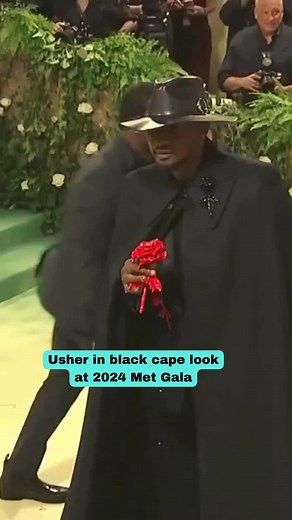 Usher's Iconic Met Gala Look Channels 'The Mask of Zorro' in 2024