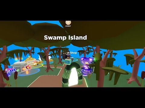 How To Get To The Swamp Island! Update! (Clicker Simulator!)