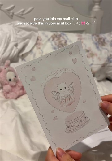 Special mail for you~ 💕 You’ll receive an art postcard, small art print, set of stickers, heartfelt letter and crafty things (colouring sheet, paper swatches, washi tape samples) Sign up to receive March mail will close on the 10th of March. Link in bio and comment ✉️