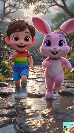🌈 Regenbogenlied Kurzvideo – Spaß & Farben für Kinder!