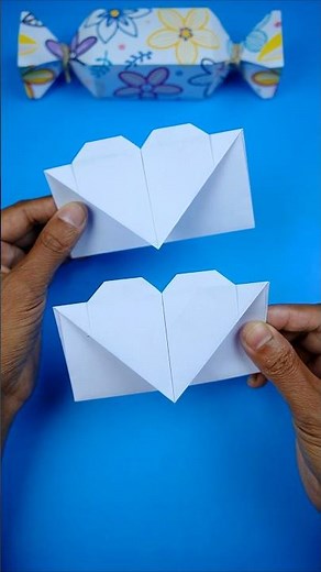 Paper Heart Making | Easy Origami Heart Tutorial ❤️✨