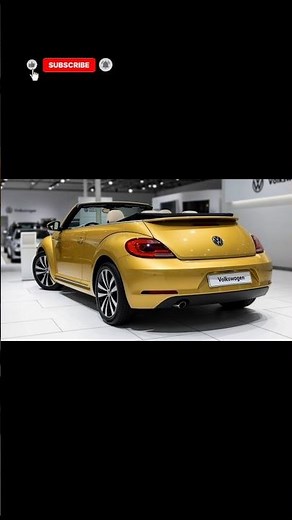 2026 VW Beetle Convertible – The Iconic Classic Returns with Open-Top Style!