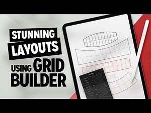 How to create stunning lettering layouts with Procreate & Grid Builder (Stefan Kunz Tutorial)