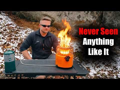 The Most Unique Stove / Heater I Have Ever Tested