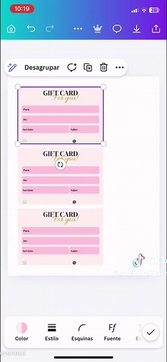 Tutorial de Tarjetas de Regalo: Crea con Canva