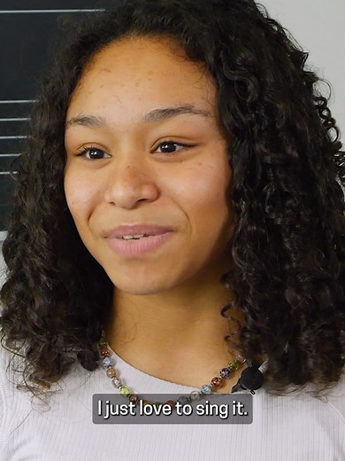 Fabiola Caraballo Quijada on Choosing 'I'm Here' | Broadway Dallas High School Musical Theatre Awards