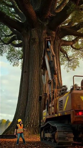 world biggest tree cutting #hiddenbuild #myster