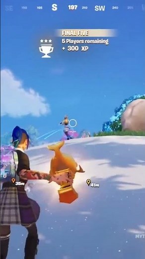 Clapping them cheeks in a game of catch... #fortnite