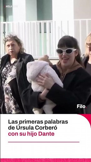 Úrsula Corberó's first statements about the arrival of her son Dante