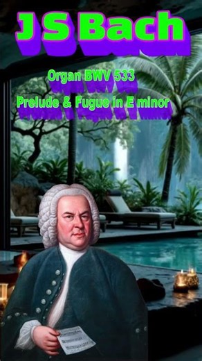 Johann Sebastian Bach - Organ - Prelude & Fugue in E minor BWV 533