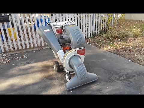 MTD White Outdoor Yardboss 800 8hp, Chipper, Shredder, Yard Vac.