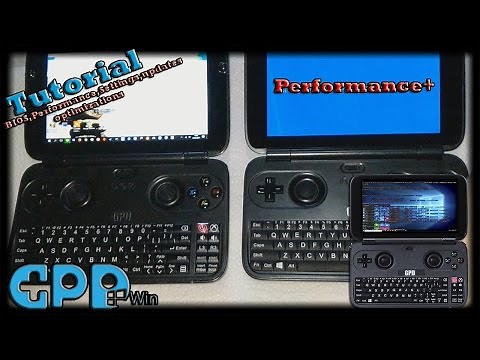 GPD Win [Tutorial Improve Performance - Configs - Drivers - BIOS] [Z8700 & Z8750]