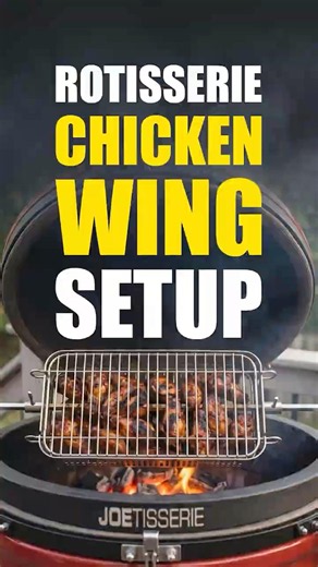 The Chicken Wing Rotisserie Setup Nobody Talks About!
