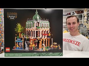 LEGO 2022 Modular Building Reveal & Unboxing | Set 10297 Boutique Hotel