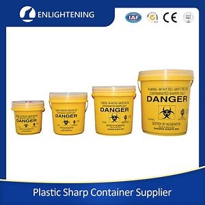 [Hot Item] 1L/2L/3L/4L/5L/6L/8L/15L Disposable Medical Collection Sharps Medical Clinical Waste Container Box for Hospital
