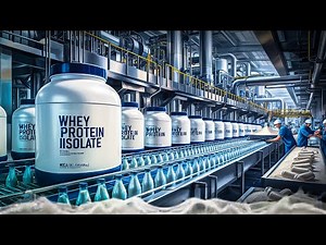 How Whey Protein Isolate is made in Factories | How Protein is Made