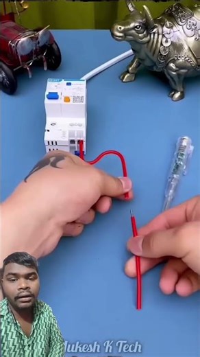 electrician bhai ek Naya tester Stay Safe and Smart with the Intelligent Waterproof Voltage Tester