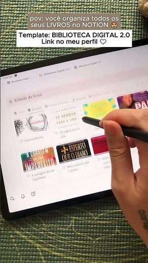 POV: You organize all your BOOKS in NOTION. 🤩 #notion