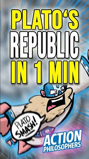 Plato’s Republic Explained in 1 Minute | Motion Comic #plato #therepublic #motioncomics