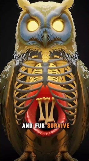 What Happens Inside An Owl's Stomach? 🦉