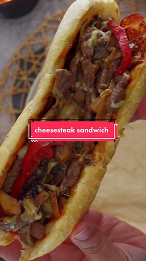 Delicious Cheesesteak Sandwich Recipe