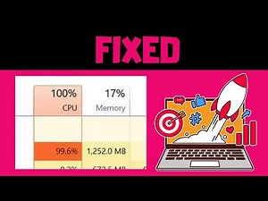 FIX High CPU Usage and IMPROVE FPS on Any Windows Device- SIMPLE STEPS