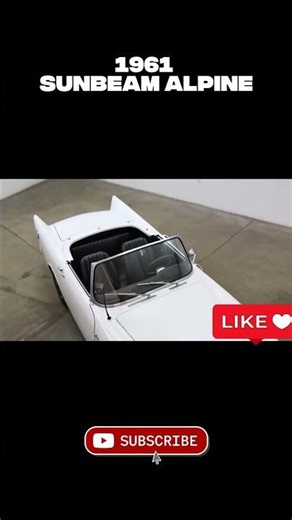 James Bond Cars from Dr. No 1961 Sunbeam Alpine