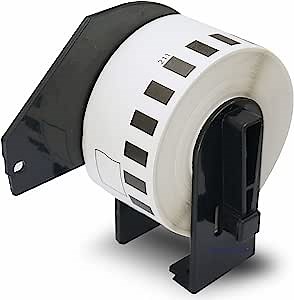 BETCKEY - Compatible Continuous Film Labels Replacement for Brother DK-2211 (1.1 in x 50 ft), Use with Brother QL Label Printers [1 Roll]
