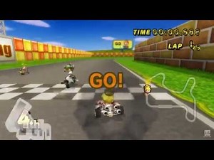 Mario Kart Wii Baby Peach Gameplay HD