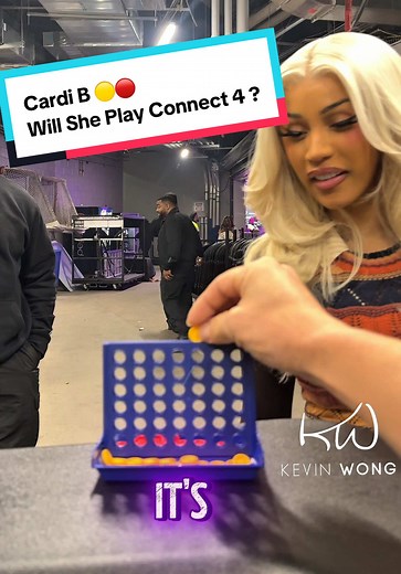 Cardi B Plays Connect 4 | Celebrity Fun Challenge