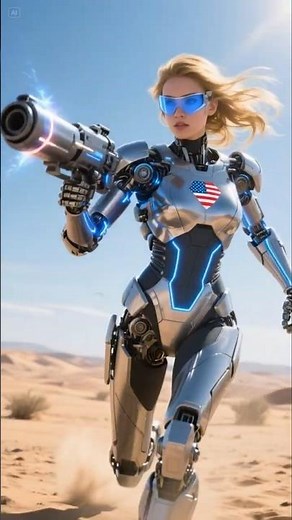 Stunning Female Tank Soldier Transformation to Mech ep03⚡🤖