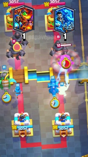 🔥FIRE TRIO VS ELECTRO TRIO⚡