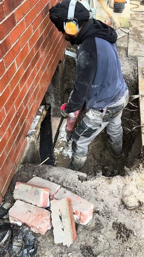 Enlarging an existing window. #concretecutting #egresswindows #sawpro #constructionchannel #fyppage