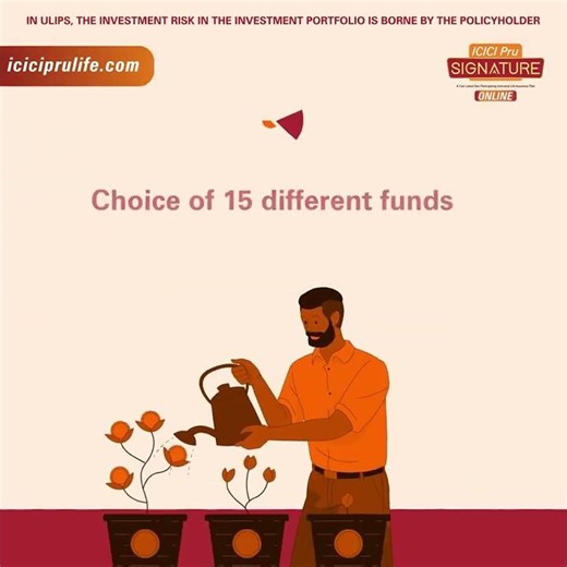 Get the Power of 15 Funds in One Single Plan with ICICI Pru Signature Online ULIP