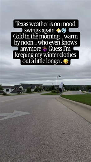 Texas mornings got me dressing for winter… #austintexasrealtor