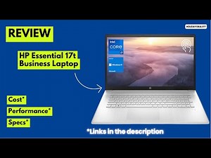 HP 17.3" Business Laptop Review 2025 | Intel i7-1355U, 16GB RAM, 1TB SSD, Touchscreen