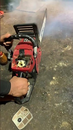 Chainsaw Smoking Fix #chainsaw #chainsawman #stihlchainsaw