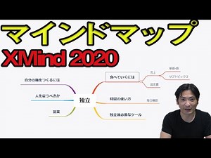 マインドマップ入門。XMind2020の使い方